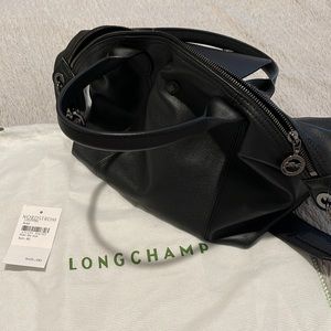 Long Champ Le pliage cuir top handle bag